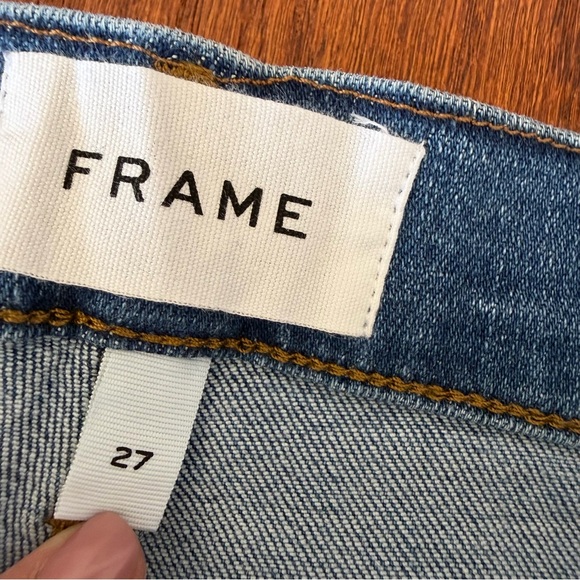 Frame Le High Straight Laskey Rips size 27 NWT - Picture 7 of 11